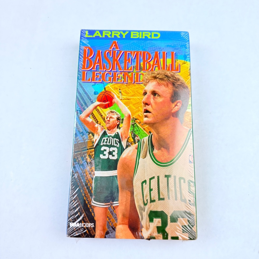 Larry Bird‎ A Basketball Legend VHS 1991 Factory Sealed Boston Celtics NBA Hoops